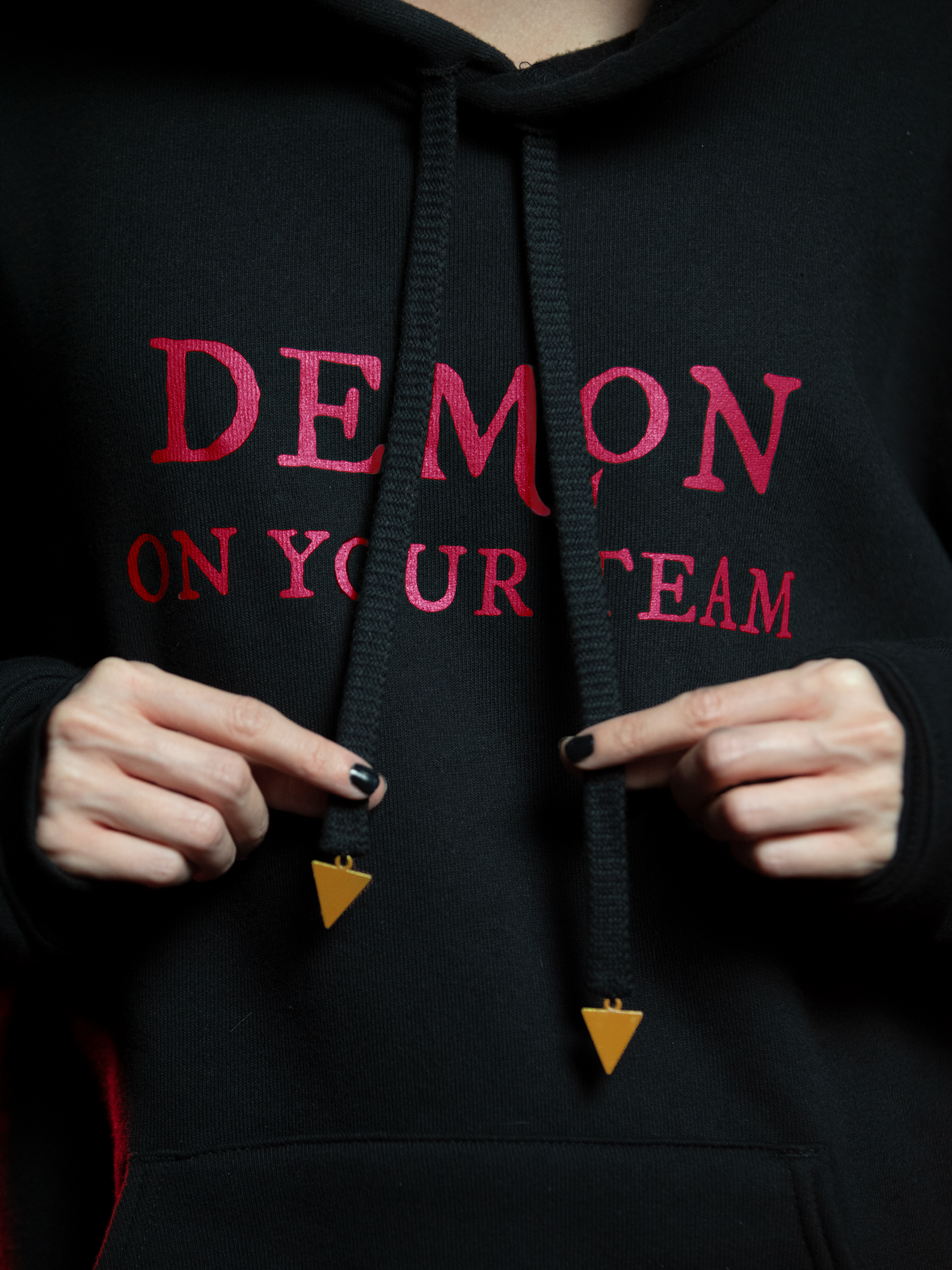 Demon On Your Team Hoodie