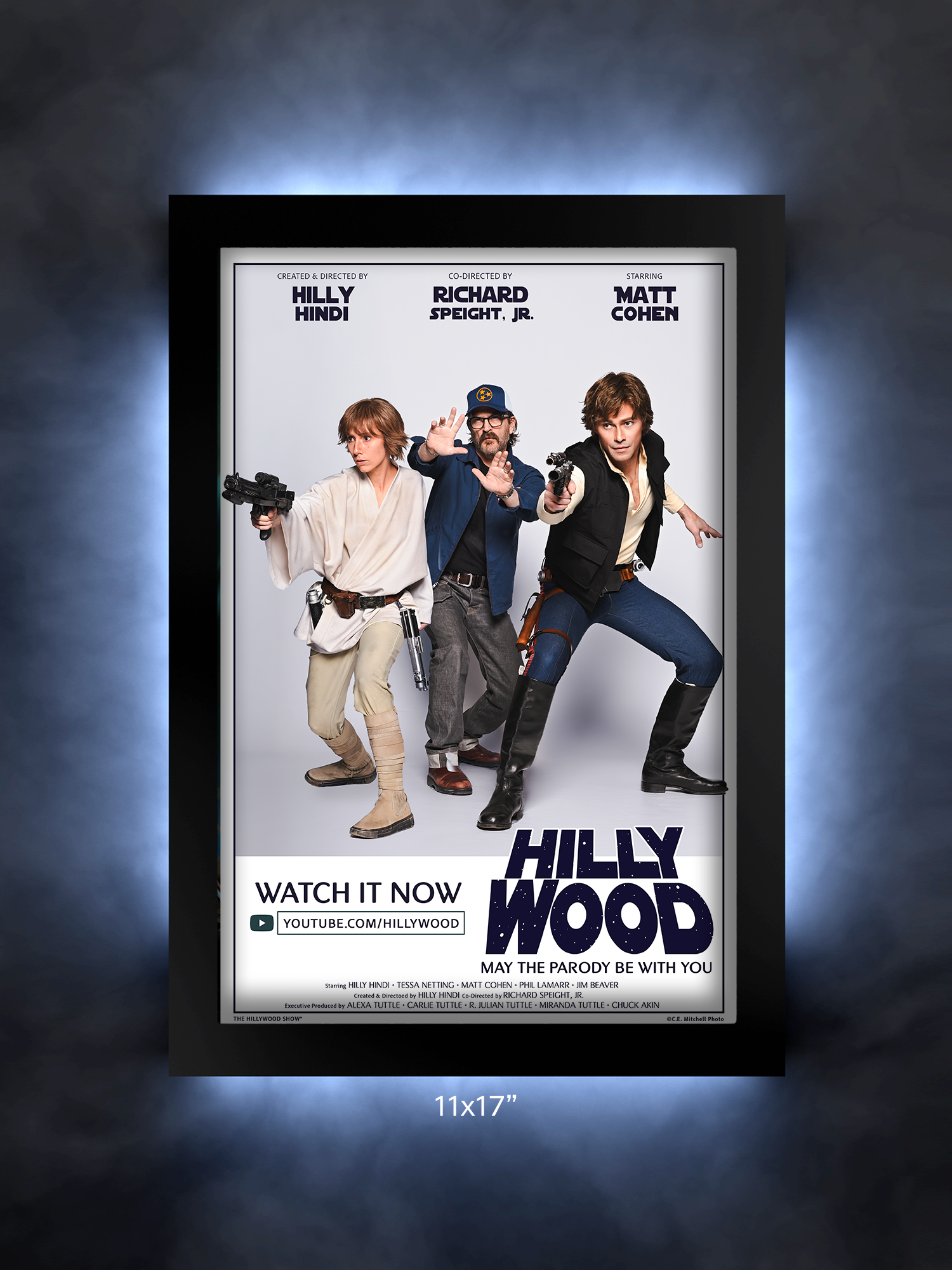 LIMITED EDITION: Galatic Trio │ 11x17 Autographed Poster
