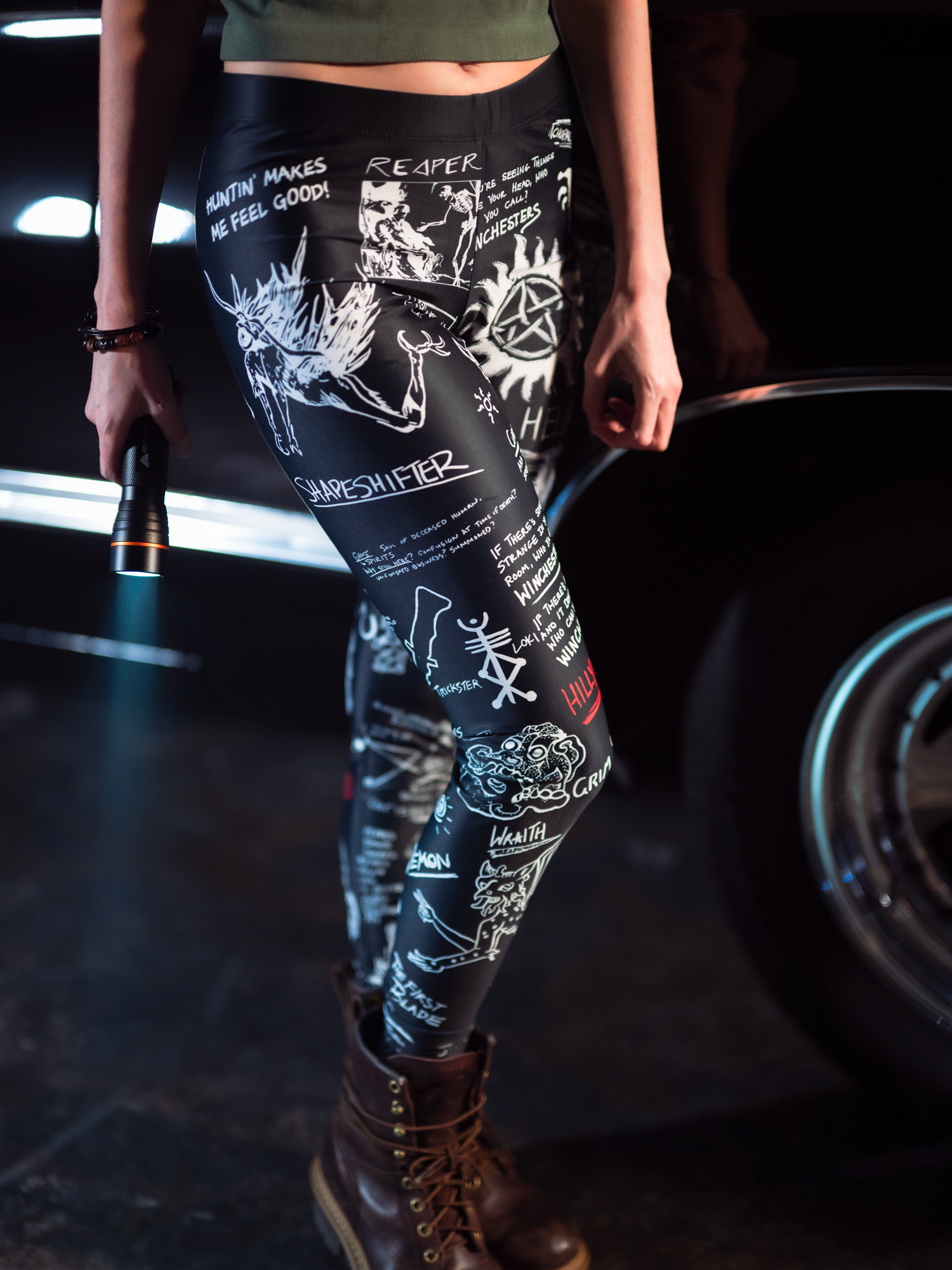 Supernatural Parody Leggings